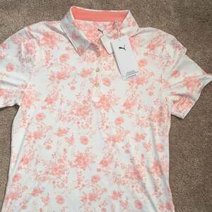 Puma Ladies CLOUDSPUN Toile Polo Shirt